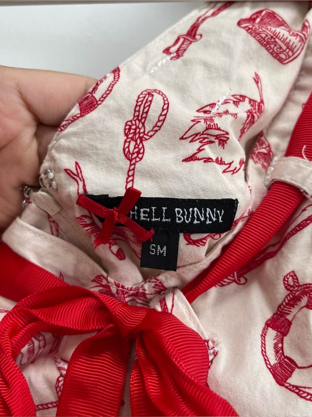 Hell Bunny Sailor Dress - Picture 4 of 5